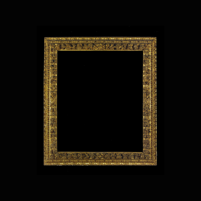 Seventeenth century gold frames