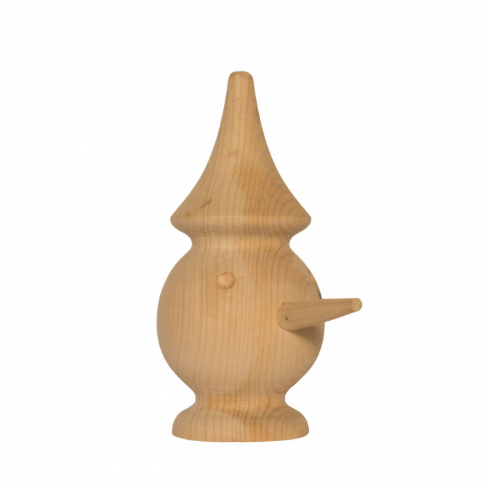 Fermacarte Pinocchio in legno intagliato