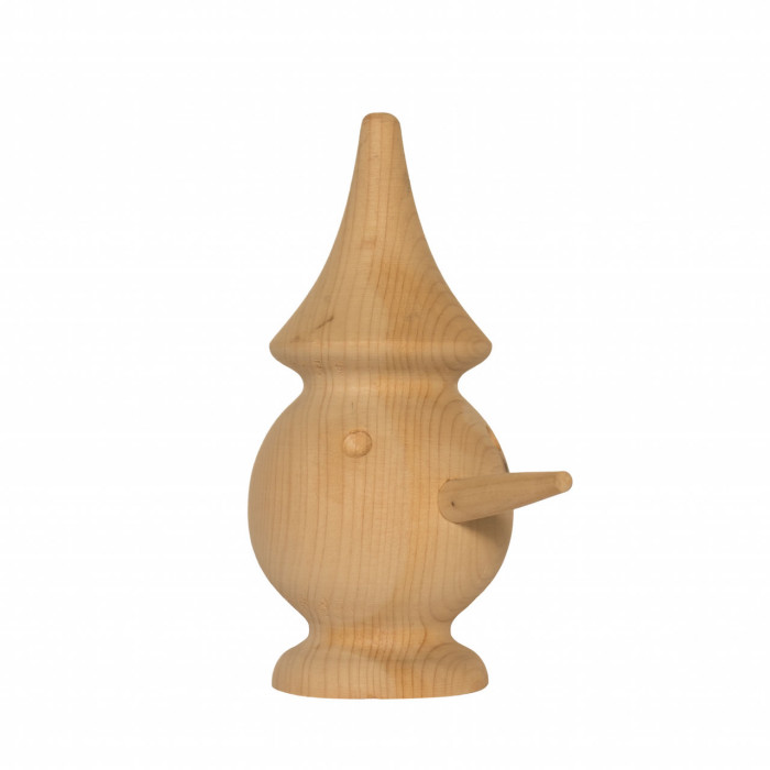 Pinocchio carved wood paperweight