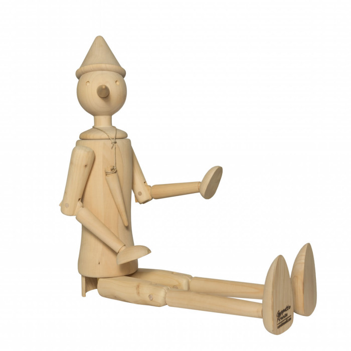 Carved wood Pinocchio